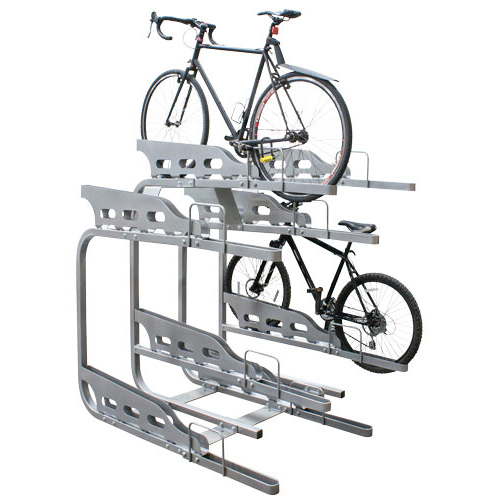 CAD Drawings Dero Bike Rack Co. Dero Duplex with Surface Mount